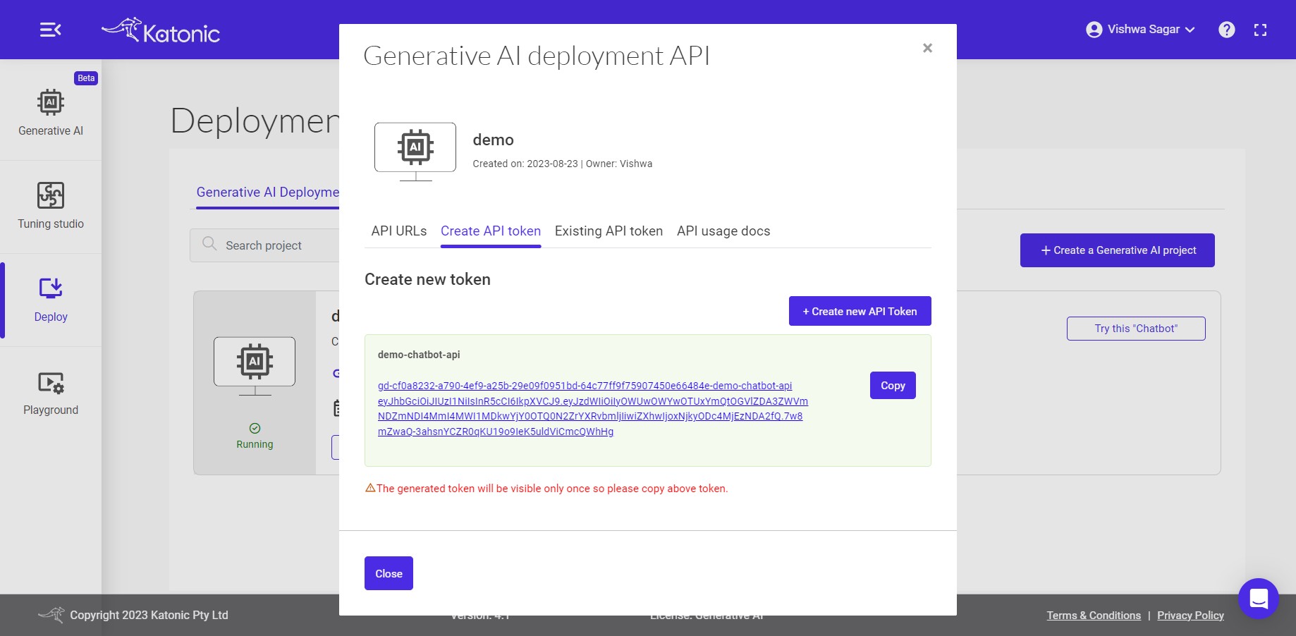 generated-token